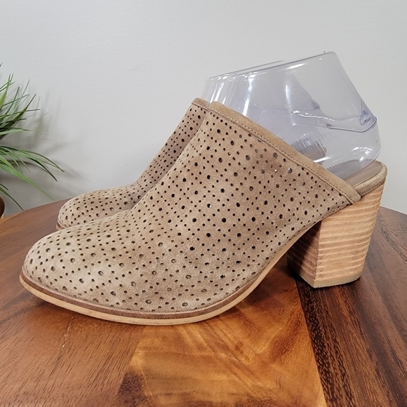 Rebels Western Heeled Booties Mules Slip on Size 8 - Picture 6 of 17